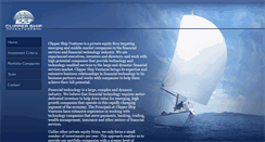 Desktop Screenshot of clippershipventures.com